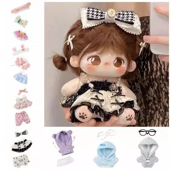 1 set Lolita Dress Cotton Doll s Clothes Fashion No Attribute Doll Clothes Children s Gift style 1