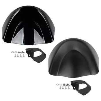 1 комплект переднего спойлера для мотоцикла, обтекателя, воздухозаборника, крышки для Harley Dyna Fat Bob FXD FXDF 2006 2007 2008 2009 2010 2011-2017