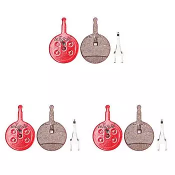 1 Set Semi-Metallic Bicycle Brake Pads Quiet Bike Disc Brake Pad