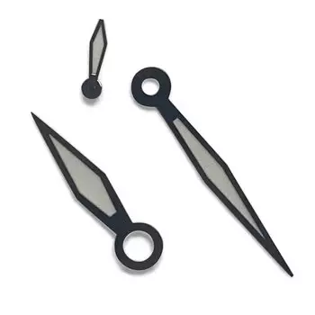 1 Set Watch Hands 3 Pointer Green Luminous Needles Replacement Spare Accessories for 2024 Wrist Movement ETA6497/6498 ST3600/ST3620