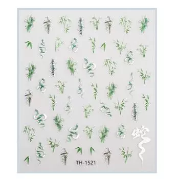 1 Sheet Chinese New Year Nail Art Stickers for Women and Girls Manicure Decors Spring Festival Nail Decals Nail Accesory 6