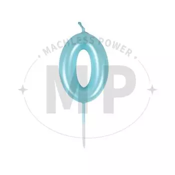 1 шт. 0-9 Металлический перламутровый цвет Цифровые свечи Синий/Розовый Номер Украшение для торта на день рождения Топпер для торта Вечеринка Домашнее украшение