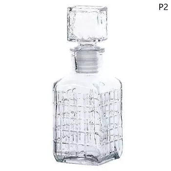 1 шт. 100/150 мл прозрачная стеклянная чашка графин для виски вечеринка барная посуда стеклянная бутылка для виски для ликера шотландский бурбон барная посуда