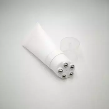 1 шт. 100 г косметический мягкий тюбик стальной шарик массажный флакон горлышко крем лосьон для тела массажный крем многоразовый пластиковый контейнер Onesize