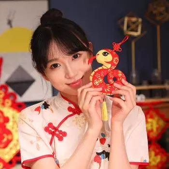 1 шт. 10/12/16/20 см кукла-талисман зодиака вырезки из бумаги талисман года змеи милая плюшевая игрушка кукла мультяшный брелок для спальни декор 10CM