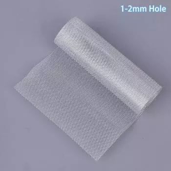 1 шт. 10*24 см Миниатюрная металлическая сетка Железная дорога HO Поезд Забор из колючей проволоки Модель танка Фильтрующая сетка Наборы для самостоятельного изготовления моделей для диорамы 1-2MM