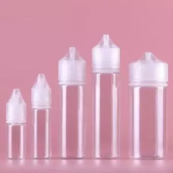 1 шт 10/30/50/100 мл ПЭТ пустая бутылка заостренная бутылка пластиковая бутылка-капельница бутылка для наполнения маслом для жидкой банки сока геля для ногтей