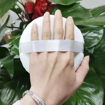 1 шт. 10,5 см, большие спонжи для макияжа, гладкие косметические слойки, мягкая флокирующаяся пудра, безупречный инструмент для тонального крема для лица