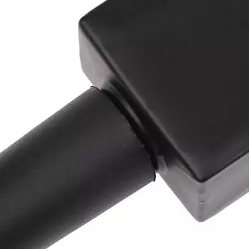 1 шт. 10 мл пустые стеклянные флаконы для лака для ногтей с кисточкой многоразовый контейнер для геля Bright black