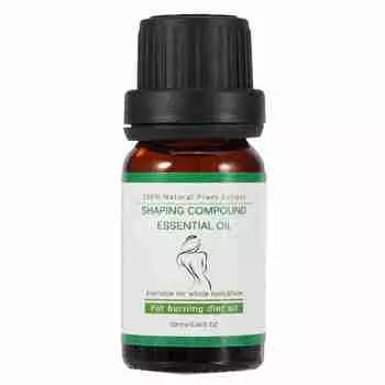 1 шт. 10 мл растительный экстракт для похудения ног, талии, эфирное масло для похудения, массажное масло для сжигания жира