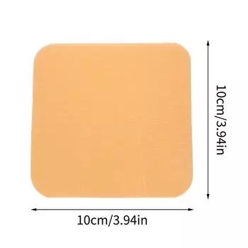 1 шт., 10X10 см, гидроколлоидная клейкая повязка, повязка на рану, стерильный пролежень