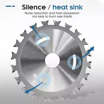 1 шт. 110 мм x 20 мм 40T двухсторонний TCT дисковый пильный диск многоцелевой деревообрабатывающий отрезной диск 4 дюйма пильное полотно по дереву