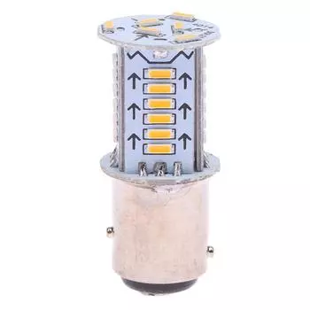 1 шт. 1157 светодиодный стробоскопический стоп-сигнал Bay15D лампа 30Smd водяная вспышка задний ход парковка автомобильный указатель поворота задний фонарь мотоциклетный свет жёлтый