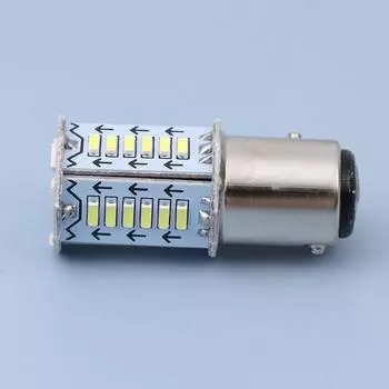 1 шт. 1157 светодиодный стробоскопический стоп-сигнал Bay15D лампа 30Smd водяная вспышка задний ход парковка автомобильный указатель поворота задний фонарь мотоциклетный свет синий