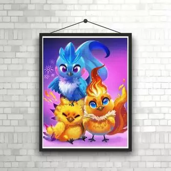 1 шт. 11,8x15,7 дюймов 5D DIY Алмазная картина, животные, наборы для вышивки крестиком Алмазная мозаика, полная стразы Алмазная картина, домашний декор ручной работы подарки Round drill 30x40cm