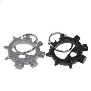 1 шт. 12 функций многофункциональный инструмент отвертка портативный ручной инструмент для ремонта велосипеда многофункциональный инструмент отвертка шестигранный ключ кольцо инструмент