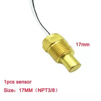 1 шт. 12 В/24 В 10 мм 12 мм 14 мм 16 мм 17 мм 21 мм универсальный датчик температуры воды автомобильный датчик температуры воды датчик температуры 17MM