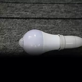 1 шт., 12 В, светодиодная лампа с датчиком движения, светодиодная лампа с датчиком PIR, автоматически включается/выключается, бытовой светильник с датчиком движения, ночной свет на крыльце E27 12W White