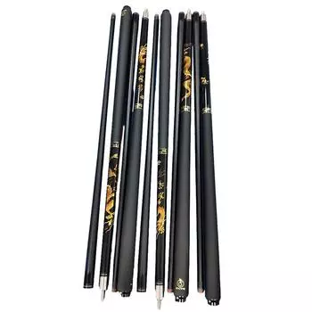 1 шт 147 см 1/2 разделенный карбоновый бильярдный кий многослойный наконечник для пула 13 мм американский большой головной кий принадлежности для снукера чёрный