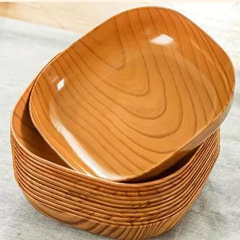 1 шт. 14 см столовая посуда пластиковая круглая десертная тарелка в японском стиле для фруктов овощная закуска десертная тарелка поднос декоративный 2024