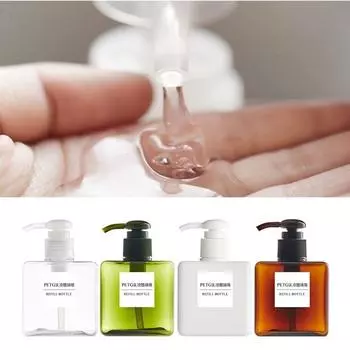 1 шт., 150 мл/250 мл, бутылка с насосом, шампунь для макияжа, мыло, гель для душа, дорожный насос, дозатор, контейнер, бутылка 150 ml прозрачный