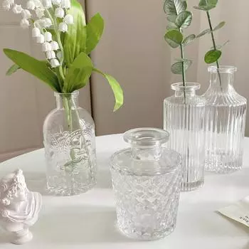 1 шт. 150 мл ромбовидный/вертикальный полосатый/саржевый пустые флаконы для ароматерапии флаконы для диффузора эфирных масел палочки для диффузора сменные 7