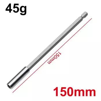 1 шт. 150 мм шестигранная рукоятка удлинитель соединительный стержень 1/4 быстросменный удлинитель головка пакетный инструмент аксессуары