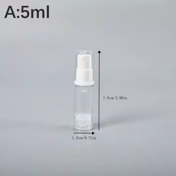 1 шт. 15-100 мл пустая бутылка с дозатором пластиковые контейнеры для лосьона многоразовые бутылки крем косметический флакон дорожный косметический образец