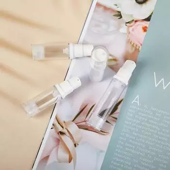 1 шт. 15-100 мл пустая бутылка с дозатором пластиковые контейнеры для лосьона многоразовые бутылки крем косметический флакон дорожный косметический образец