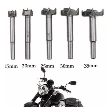 1 шт. 15/20/25/30/35 мм сверло по дереву для ремонта мотоцикла самоцентрирующаяся кольцевая пила инструменты для сверления отверстий в дереве сверло Форстнера