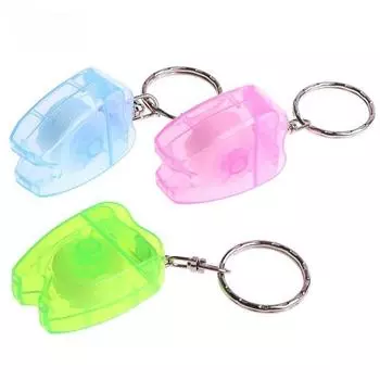 1 шт. 15 м зубная нить брелок для ухода за полостью рта нить для чистки зубов выбор гигиены полости рта здоровье чистая проволока портативная зубная нить синий