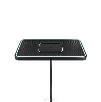 1 шт. 15 Вт Беспроводное автомобильное зарядное устройство Силиконовая подставка Площадка для быстрой зарядки Кронштейн