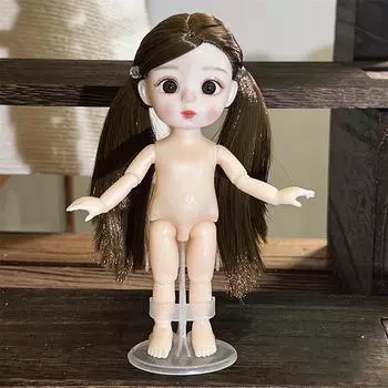 1 шт. 16 см кукла с разными выражениями, милая 1/8 Bjd кукла, 13 шарниров подвижная кукла девочка игрушка as the picture