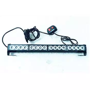 1 шт. 16 светодиодов 12 В постоянного тока 12 В Автомобиль Грузовик Светодиодный стробоскоп Мигающие огни Белый+Зеленый