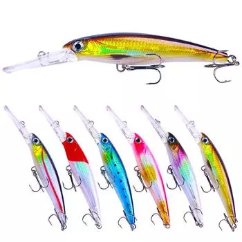 1 шт. 17 см/30,8 г приманка для дальнего заброса на мелководье, приманка для глубоководного ныряния, окунь, пресноводная соленая рыба, твердая наживка для рыбы 1#