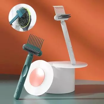 1 шт. 17X5,5 см инструмент для чистки щетки для волос 2-в-1 щетка для чистки щетки для чистки щетки мини-средство для удаления пыли чистящие принадлежности оранжевый