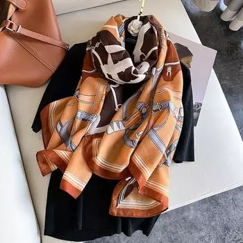 1 шт 180*90 см сохраняют тепло новый элегантный роскошный шелковый шарф украшение шаль защита от солнца с женской модой 90*180cm