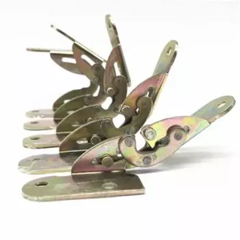 1 шт. 180-градусная откидная петля, железная скрытая складная петля для обеденного стола, стола, кровати, кронштейна, механизма, комбинированной мебельной фурнитуры