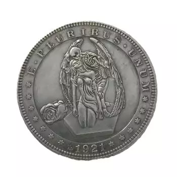 1 шт. 1881 Монета-медаль в память о зарубежной торговле Wanderer Диаметр монеты 38 мм One Size