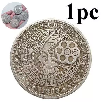 1 шт. 1881 Монета-медаль в память о зарубежной торговле Wanderer Диаметр монеты 38 мм One Size