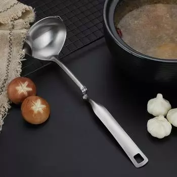 1 шт. 18/8 ложка для масляного фильтра из нержавеющей стали, сепаратор для масляного супа, удаление масла, напиток, суп, совок для масла, кухонная утварь, ложка для горячего горшка