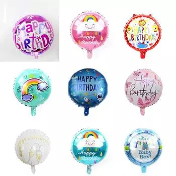 1 шт. 18-дюймовый новый воздушный шар из алюминиевой пленки с астронавтом-ракетой для детского дня рождения, вечерние украшения