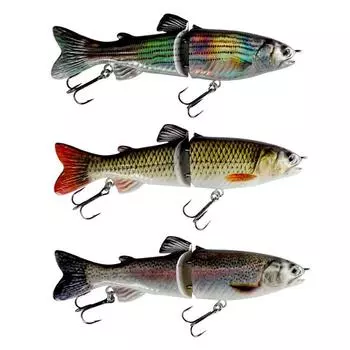 1 шт. 18 см/66 г литая имитация пресноводной морской приманки, две секции S-образной позы для плавания, имитация приманки для ловли форели на дороге shad