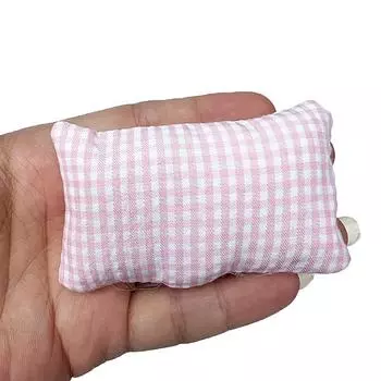 1 шт. 1/12 кукольный домик миниатюрная мебель игрушки цветок подушки для дивана диван-кровати для кукольного домика подушка