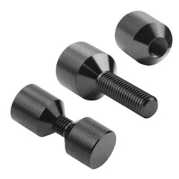 1 шт. 1-1/8 двухотверстийный фланцевый выравнивающий штифт, набор из небольшого алюминиевого рифленого штифта