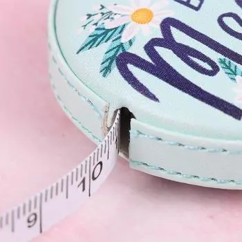 1 шт., 1,5 м, рулонная лента, портативная выдвижная мини-лента, линейка для шитья, сантиметр