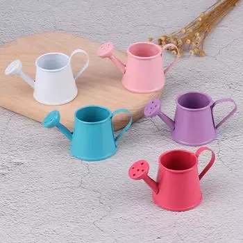 1 шт. 1/6 1/12 кукольный домик миниатюрная металлическая лейка кукольный домик мини садовый декор