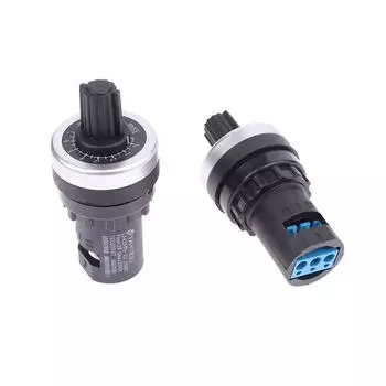 1 шт. 1 кОм 2 кОм 5 кОм 10 кОм 20 кОм 50 кОм 100 кОм 500 кОм сопротивление преобразователь частоты La42Dwq регулятор скорости переключатель потенциометры LA42DWQ-500K