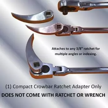 1 шт./1 комплект инструментов для монтажной головки с ломом и регулируемой угловой головкой Long