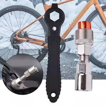 1 шт./1 комплект, практичный противоскользящий легкий инструмент для снятия кривошипа, антикоррозийный рычаг для MTB B